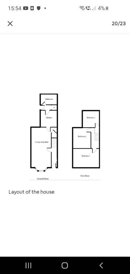 Spacious 3 Bedroom Retreat For Professionals キングストン・アポン・ハル エクステリア 写真